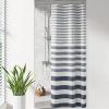 Madison Park Shower Curtain Spa Waffle Weave Shower Curtain for Bathroom 3M Scotchgard Moisture Management, Spa Quality Modern Shower Curtains for Bathroom, Standard 72×72 Taupe Ombre(Ombre Blue)