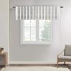 Madison Park White Curtains For Living room , Transitional Rod Pocket Curtains For Bedroom , Embroidered Andora Back Tab Fabric Window Curtains , 50″ x 84″, 1-Panel Pack(White)