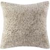 Madison Park Zuri Faux Fur Ombre Stripe Ultra Soft Luxury Decorative Throw Pillows, for Couch Bed with Insert, 20×20, Leopard(Leopard)