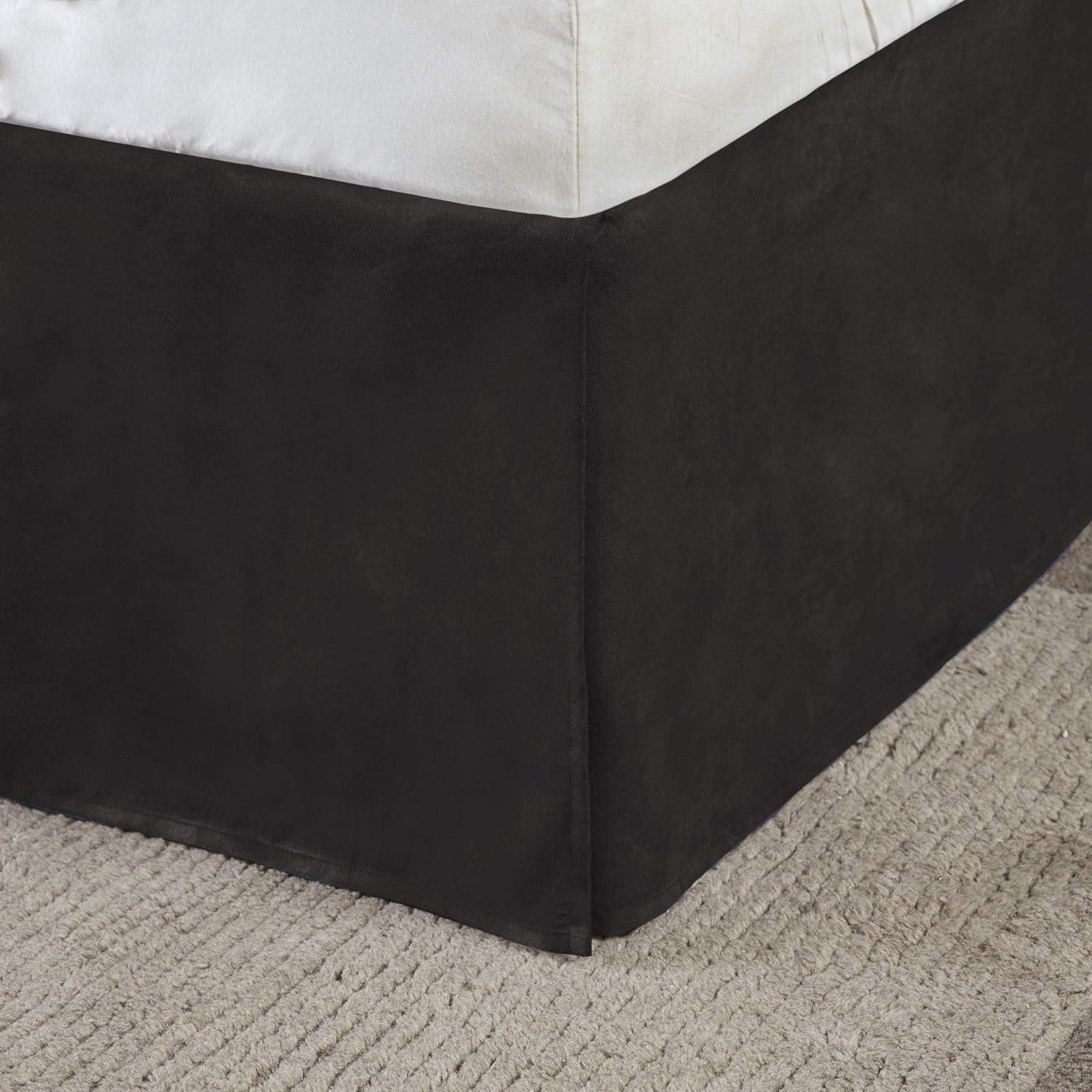 imageMadison Park Boone Cozy Comforter Set Faux Suede Deluxe Hotel Styling All Season Down Alternative Bedding Matching Shams Decorative Pillow Queen 90 in x 90 in Rustic Brown 7 PieceDark Grey 7pcs