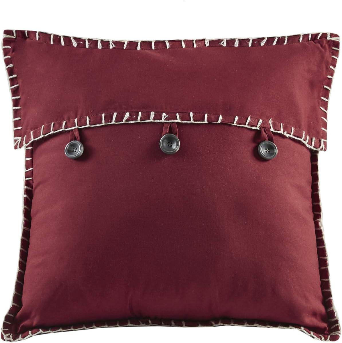imageMadison Park Daybed Cover Double Sided Quilting Casual Design All Season Bedding Set with Bedskirt Matching Shams Decorative Pillow 75 in x 39 in Yosemite Purple TealPlaid Red