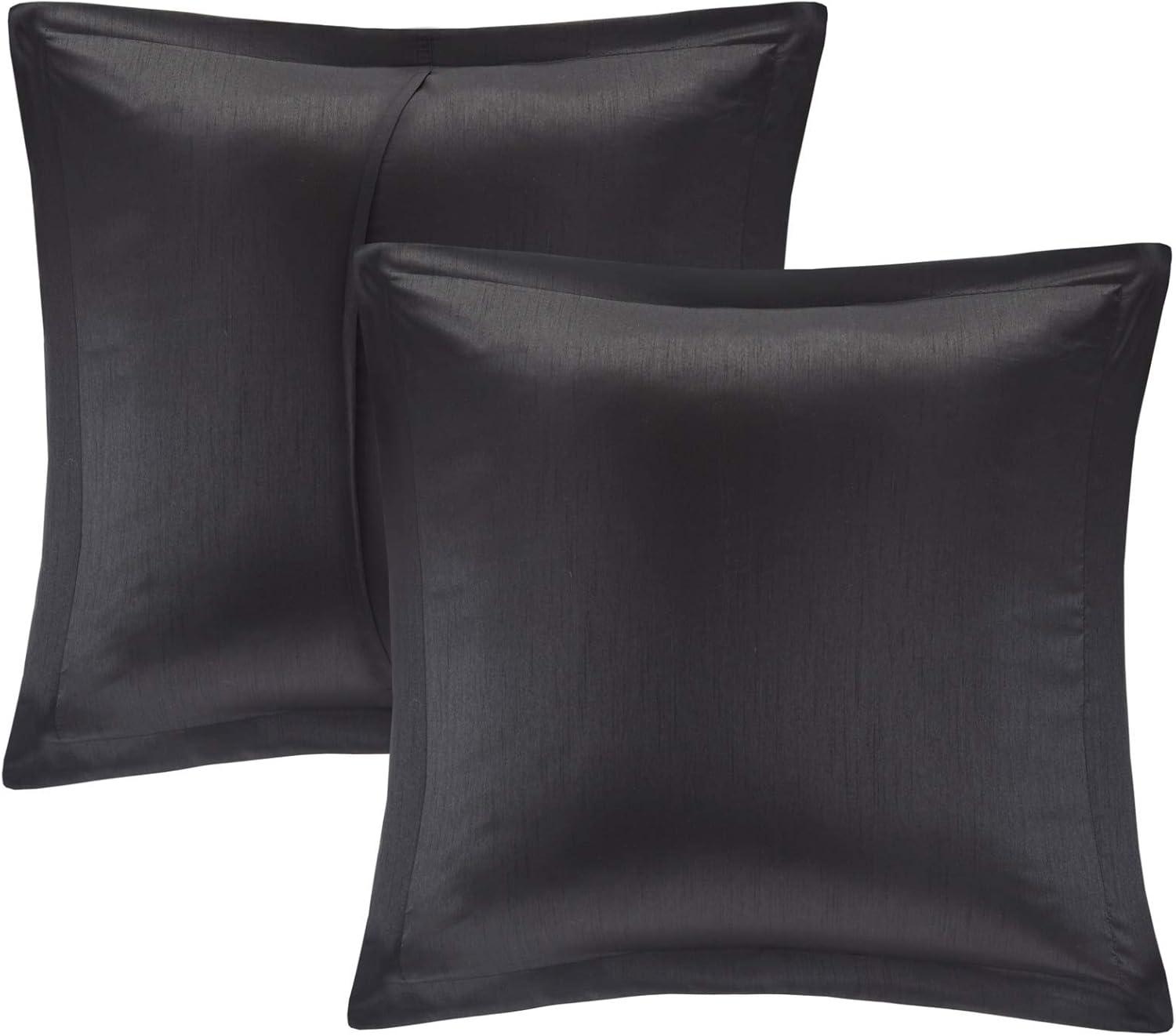imageMadison Park Essentials Delaney 24Piece Room In A Bag Comforter SetSatin Jacquard All Season Luxury Bedding Sheets decorative pillows and Curtains Valance King104quotx92quot Medallion RedBlackGold