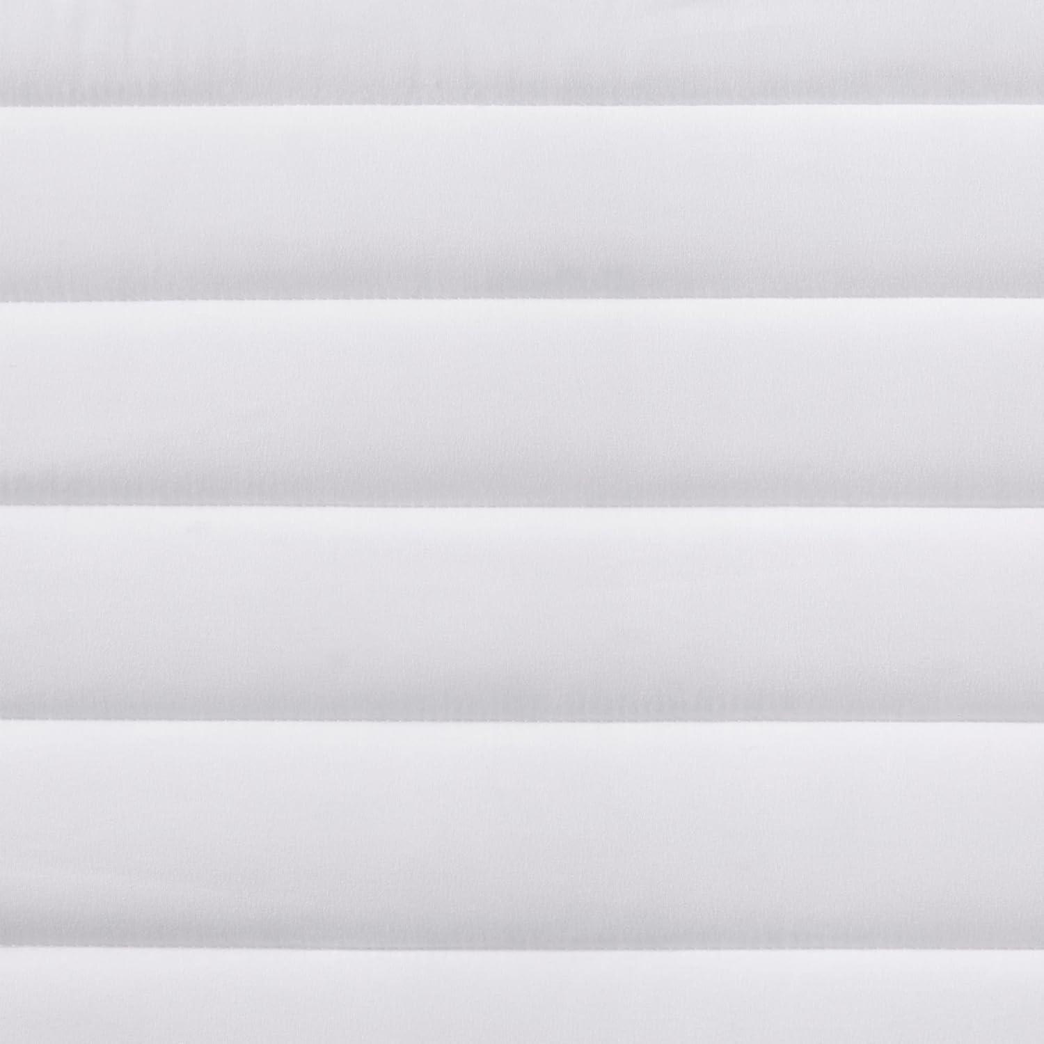imageMadison Park Essentials Frisco Waterproof Sofa Bed Mattress Pad Microfiber Channel Quilted Top Secure Fit Anchor Band Machine Washable Protection Cover Queen 60x72quot WhiteWhite