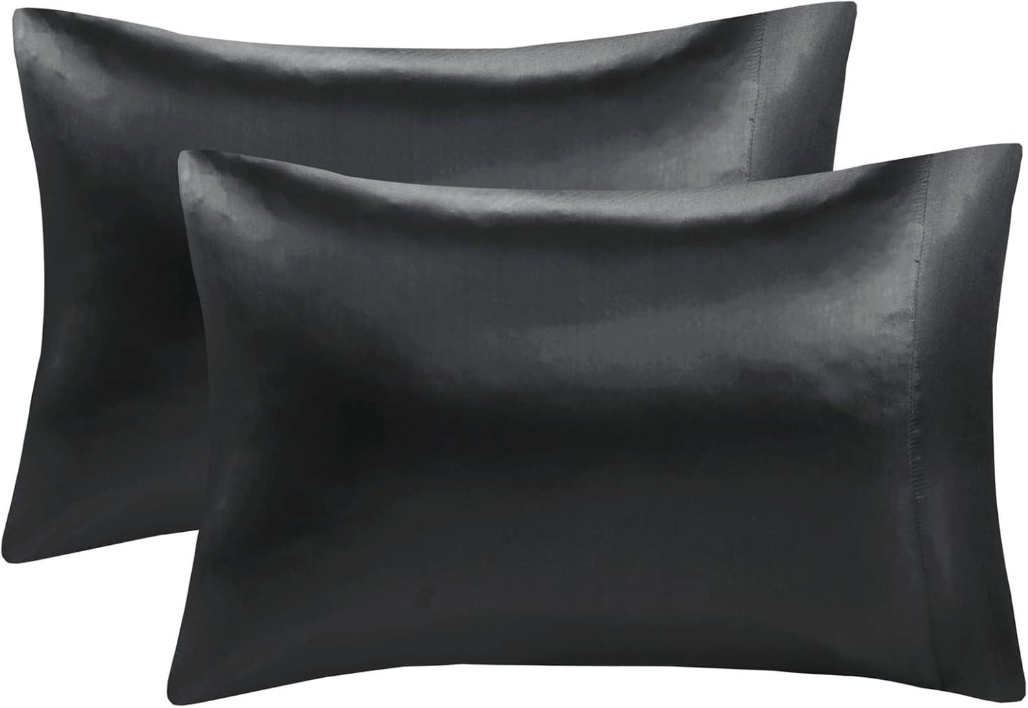 imageMadison Park Essentials Queen Free Luxurious 6 Piece Sheet Set MPE20769Black