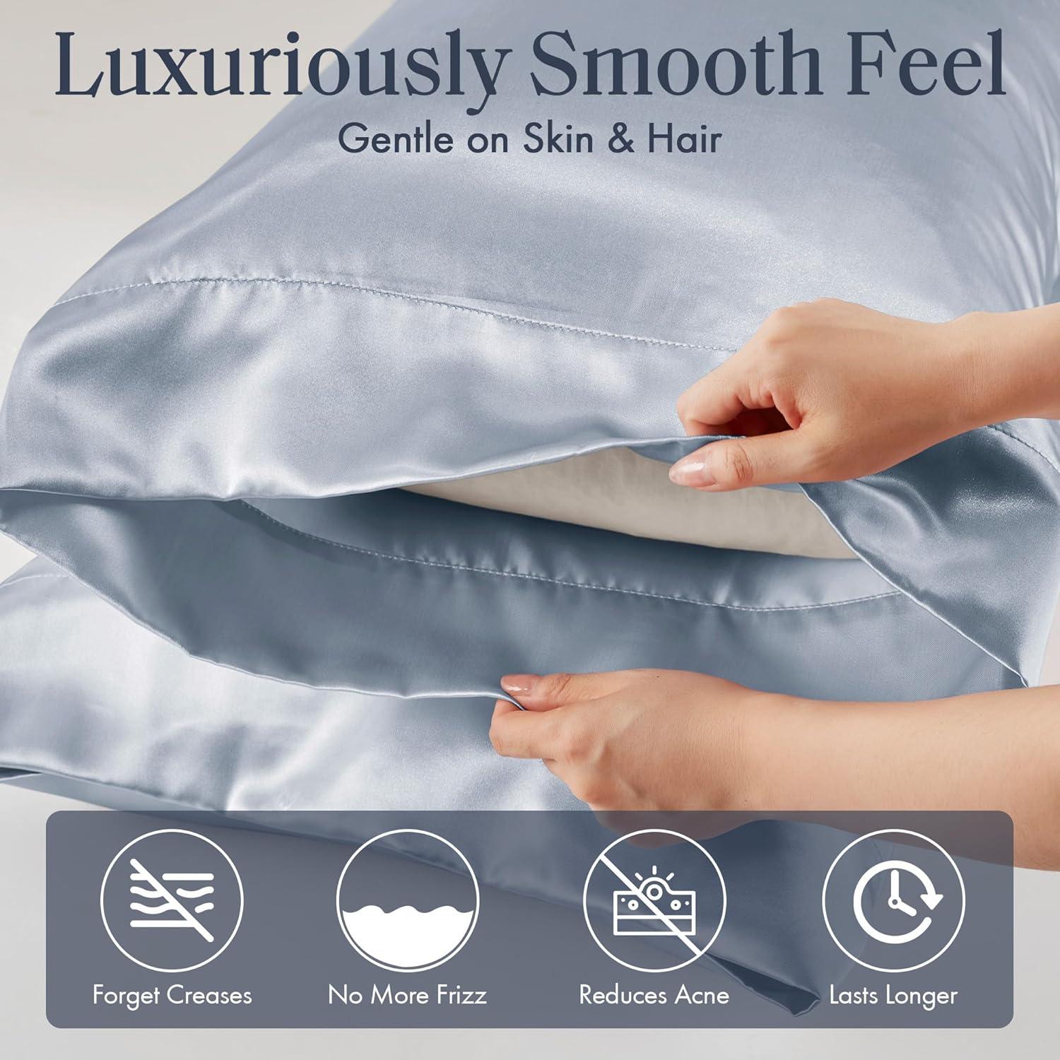 imageMadison Park Essentials Queen Free Luxurious 6 Piece Sheet Set MPE20769Blue
