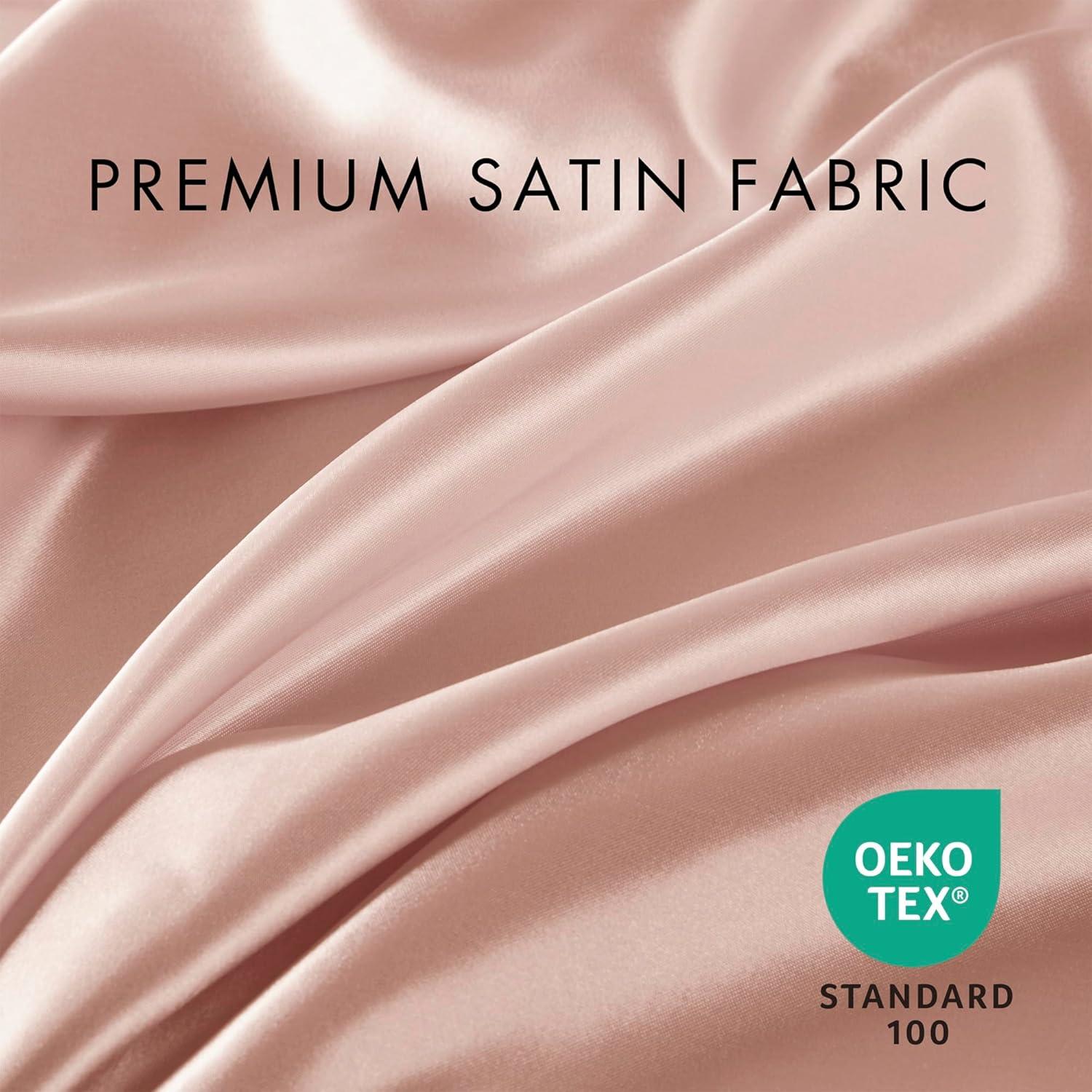 imageMadison Park Essentials Queen Free Luxurious 6 Piece Sheet Set MPE20769Blush