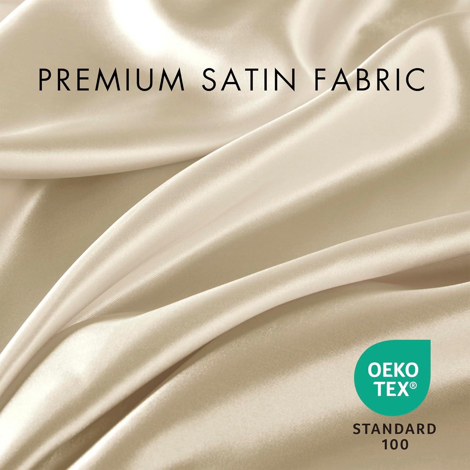 imageMadison Park Essentials Queen Free Luxurious 6 Piece Sheet Set MPE20769Champagne