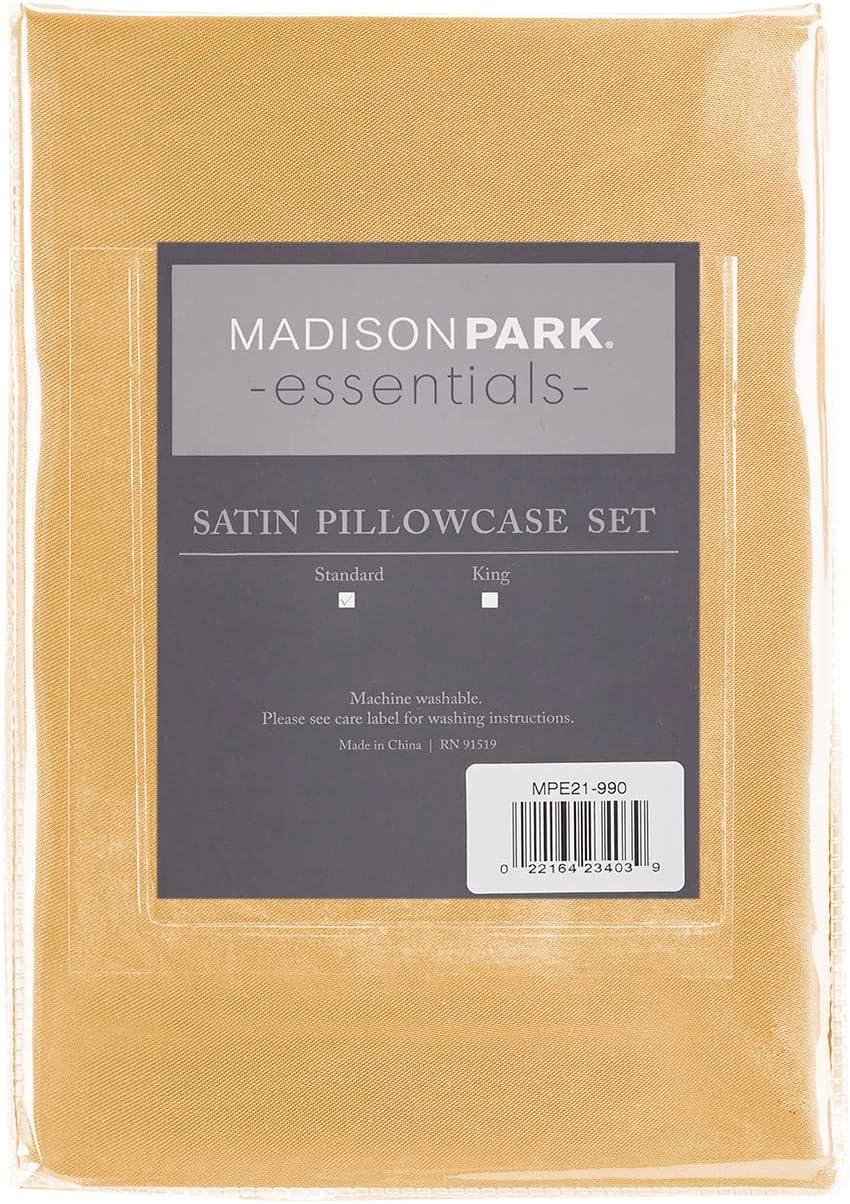 imageMadison Park Essentials Queen Free Luxurious 6 Piece Sheet Set MPE20769Gold