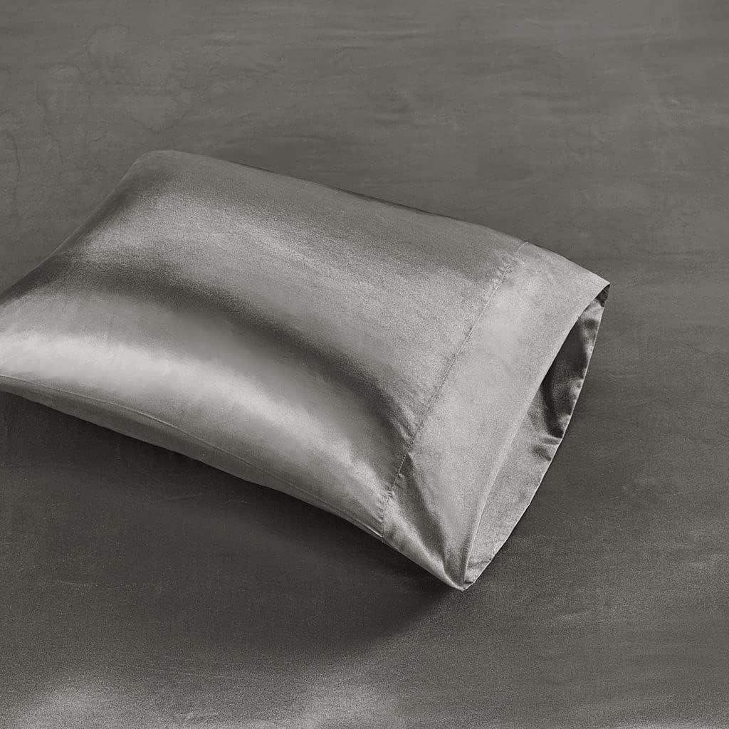 imageMadison Park Essentials Queen Free Luxurious 6 Piece Sheet Set MPE20769Grey