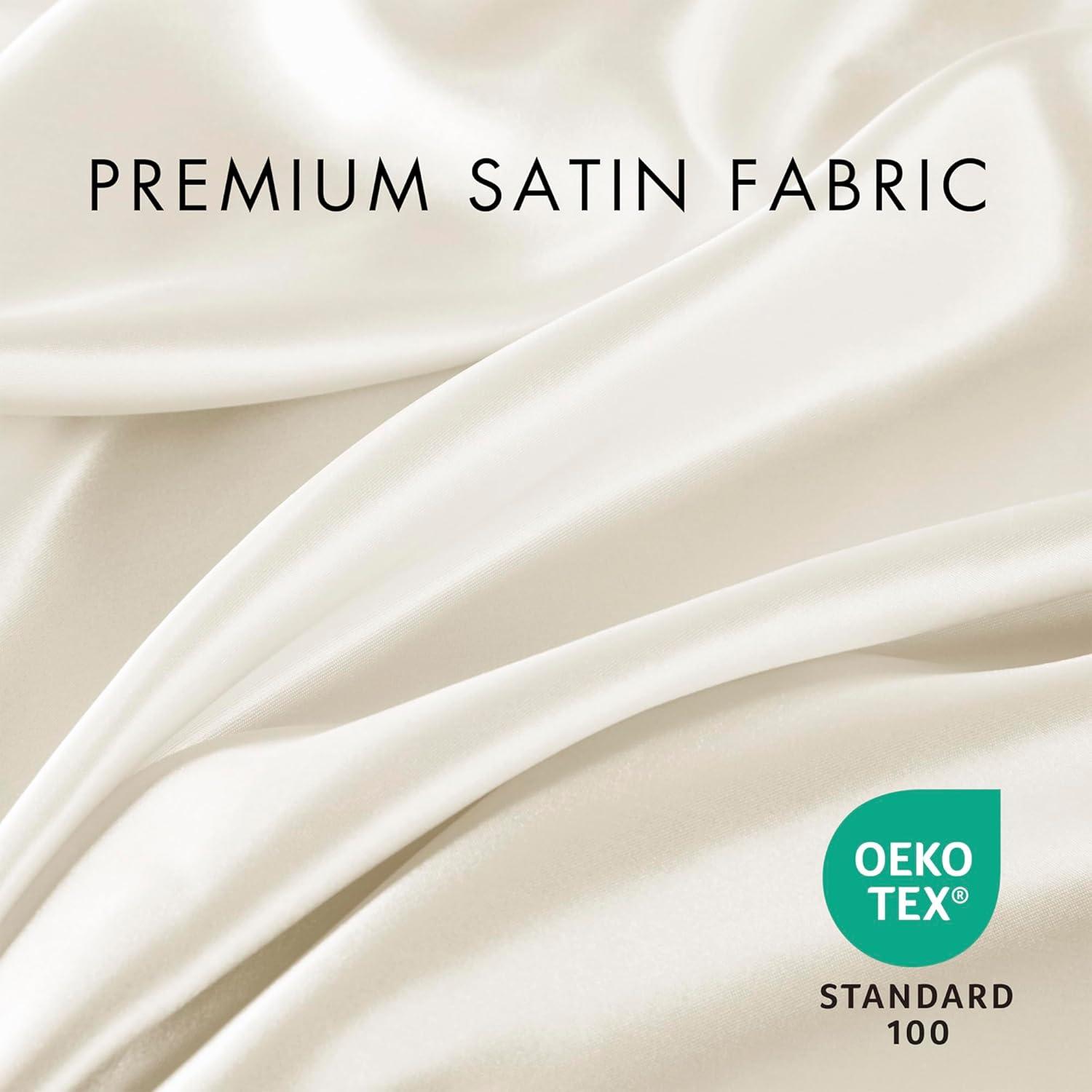 imageMadison Park Essentials Queen Free Luxurious 6 Piece Sheet Set MPE20769Ivory