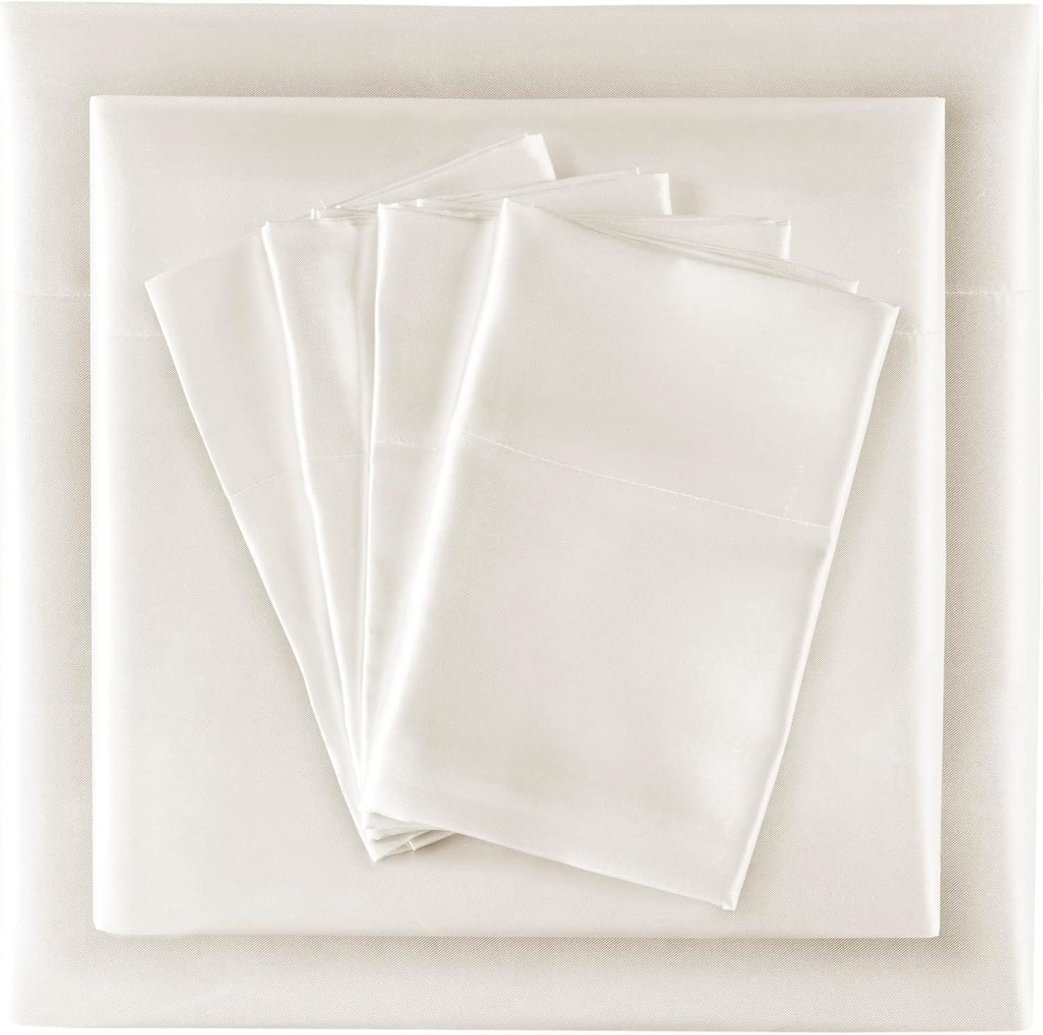 imageMadison Park Essentials Queen Free Luxurious 6 Piece Sheet Set MPE20769Ivory