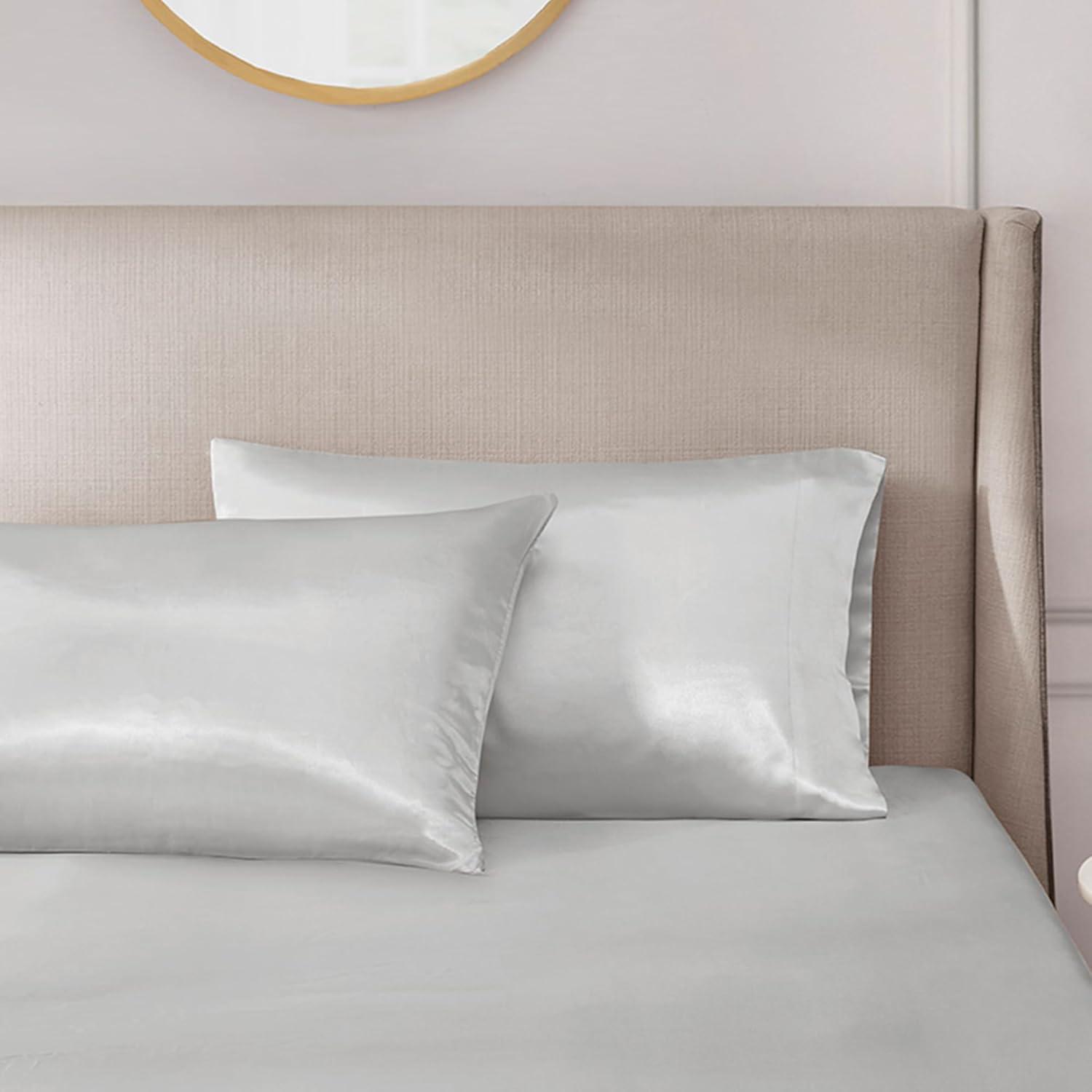 imageMadison Park Essentials Queen Free Luxurious 6 Piece Sheet Set MPE20769Light Grey