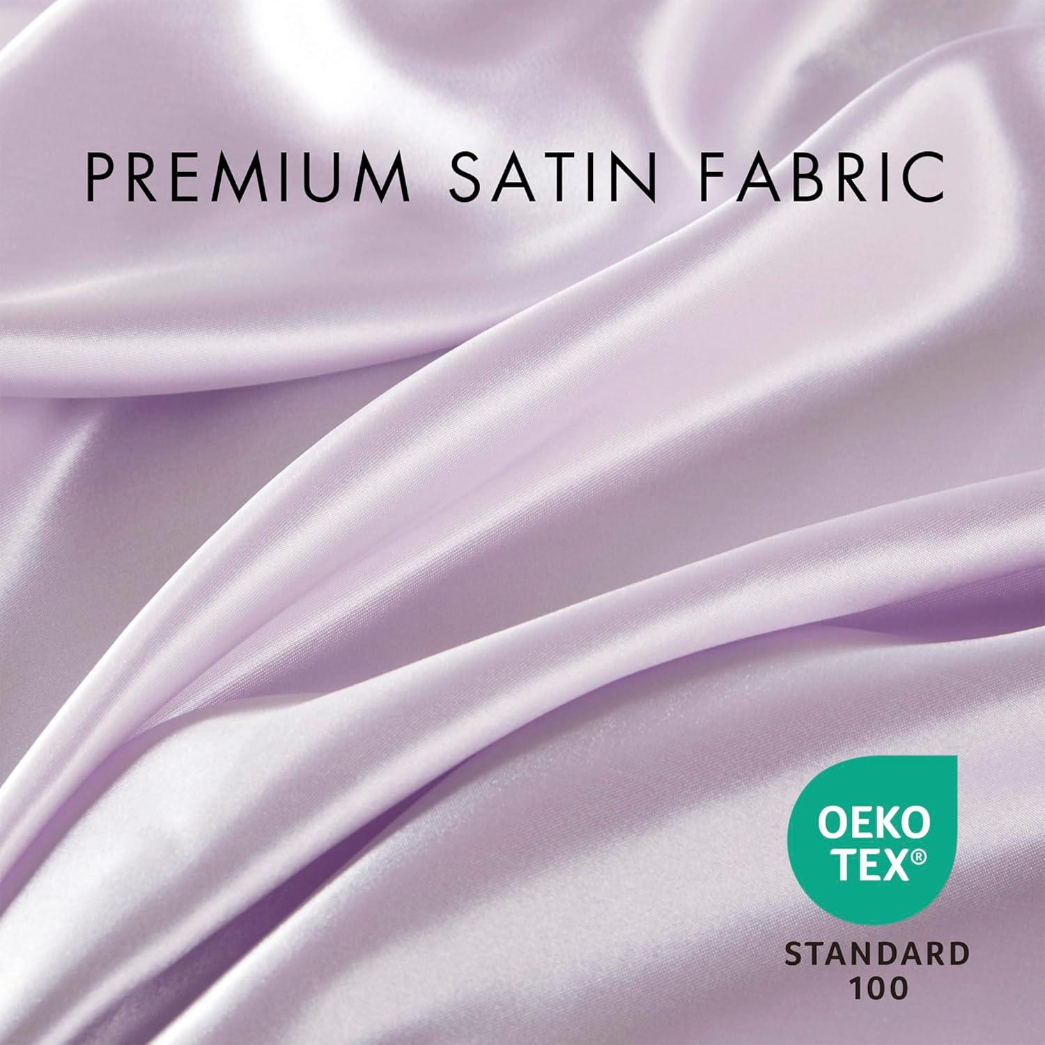 imageMadison Park Essentials Queen Free Luxurious 6 Piece Sheet Set MPE20769Lilac