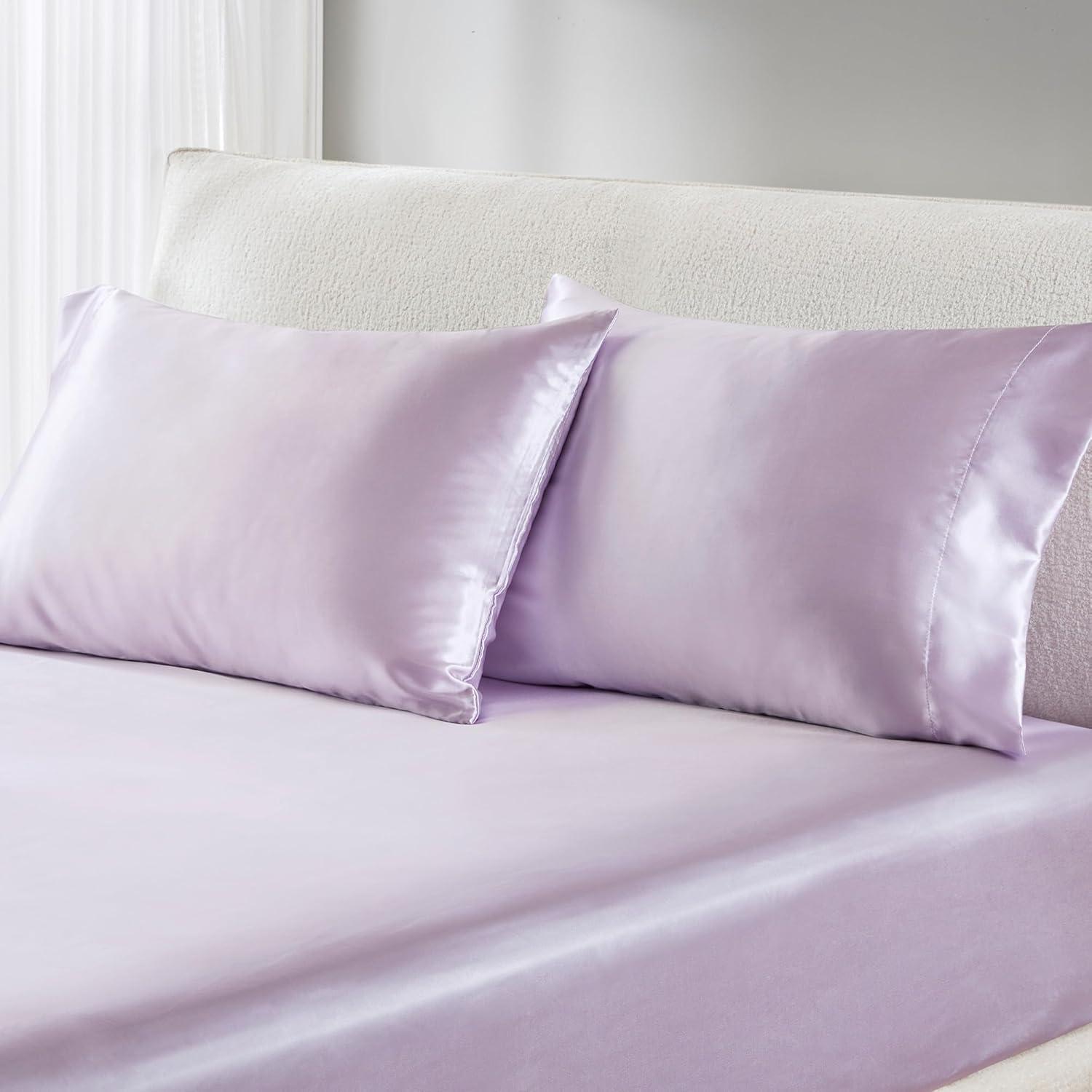 imageMadison Park Essentials Queen Free Luxurious 6 Piece Sheet Set MPE20769Lilac