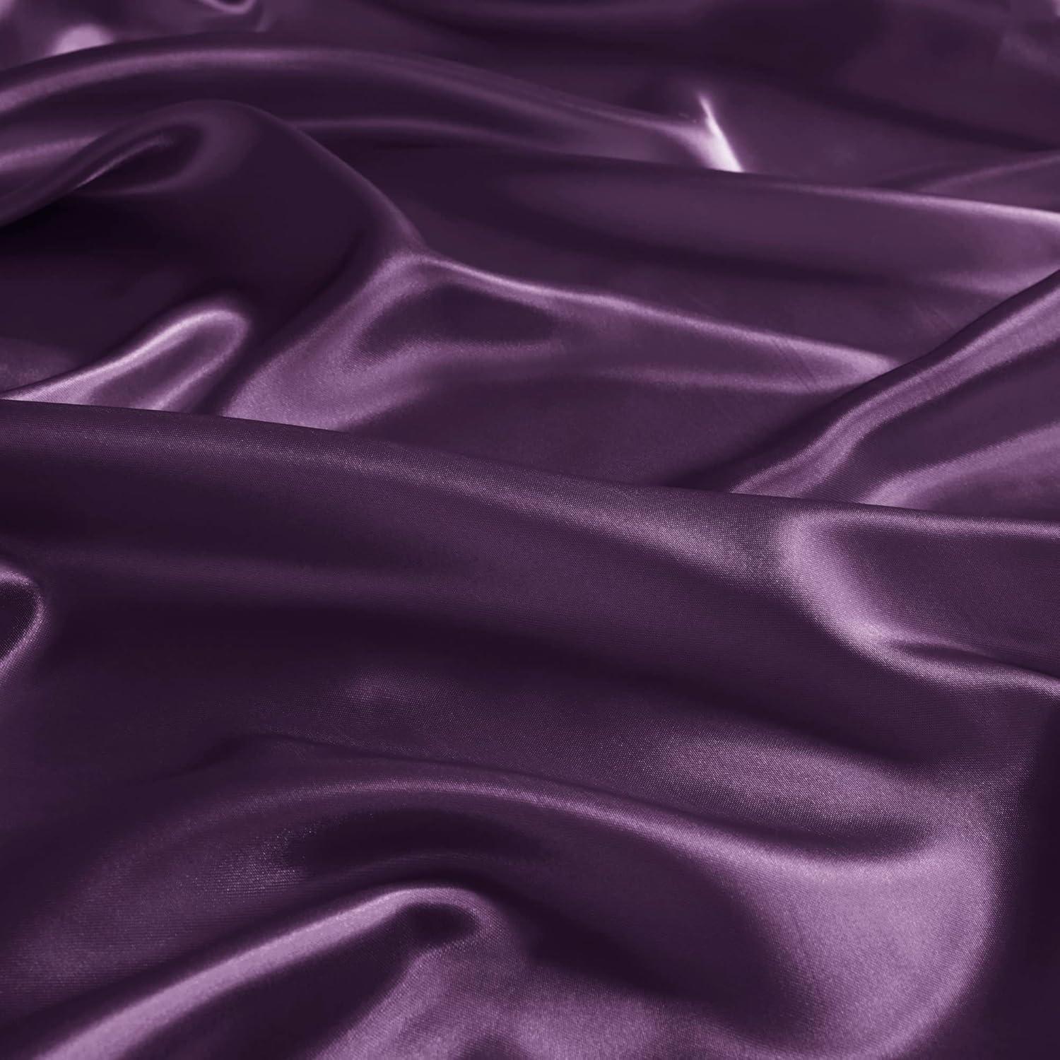 imageMadison Park Essentials Queen Free Luxurious 6 Piece Sheet Set MPE20769Purple