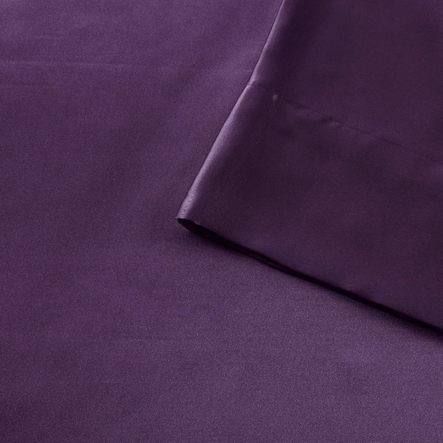 imageMadison Park Essentials Queen Free Luxurious 6 Piece Sheet Set MPE20769Purple
