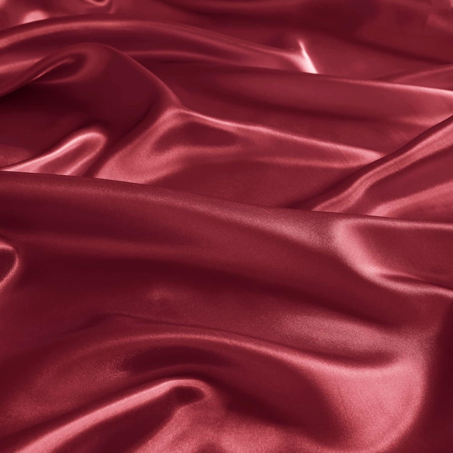 imageMadison Park Essentials Queen Free Luxurious 6 Piece Sheet Set MPE20769Red
