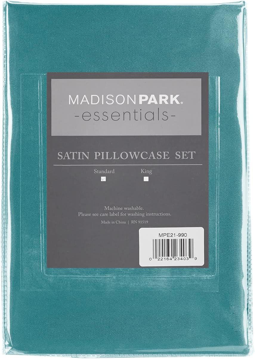 imageMadison Park Essentials Queen Free Luxurious 6 Piece Sheet Set MPE20769Teal