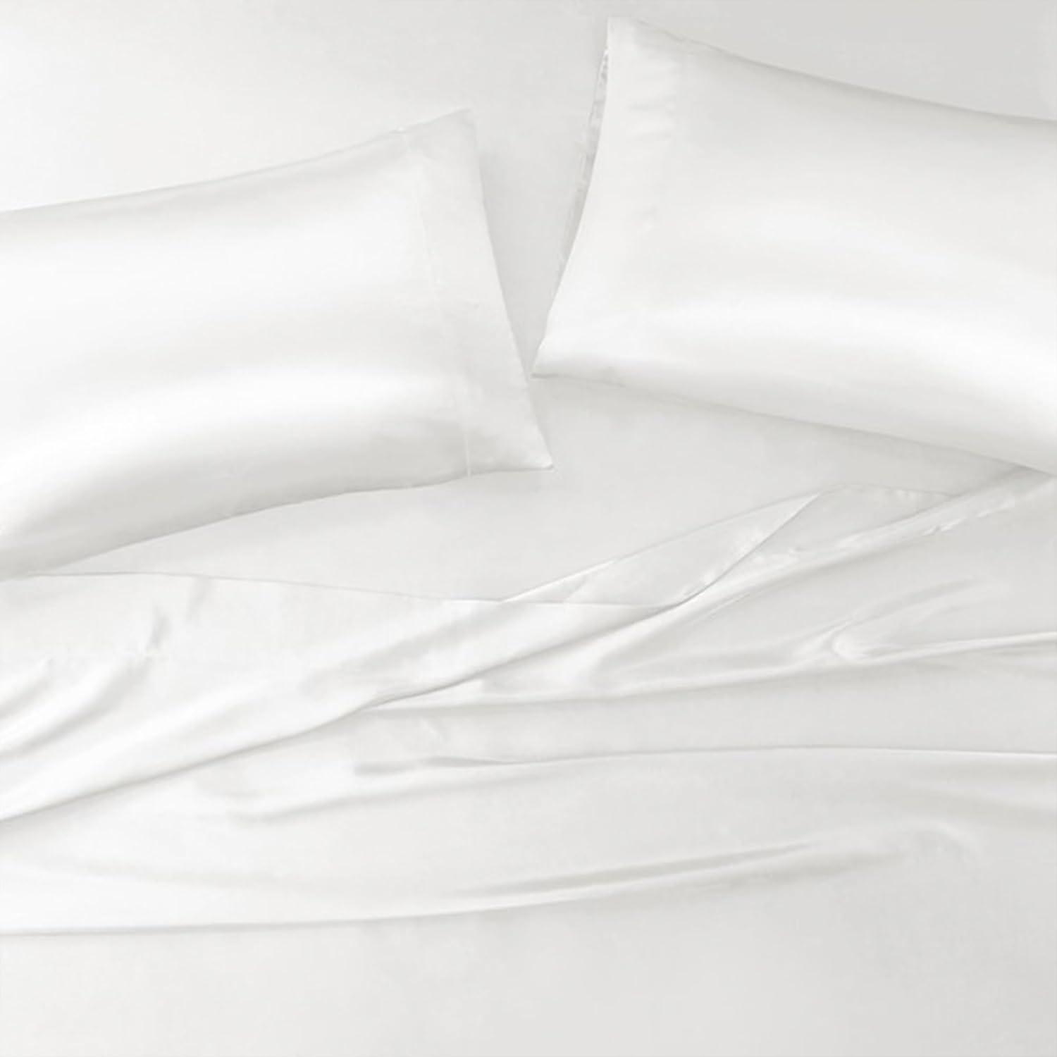 imageMadison Park Essentials Queen Free Luxurious 6 Piece Sheet Set MPE20769White