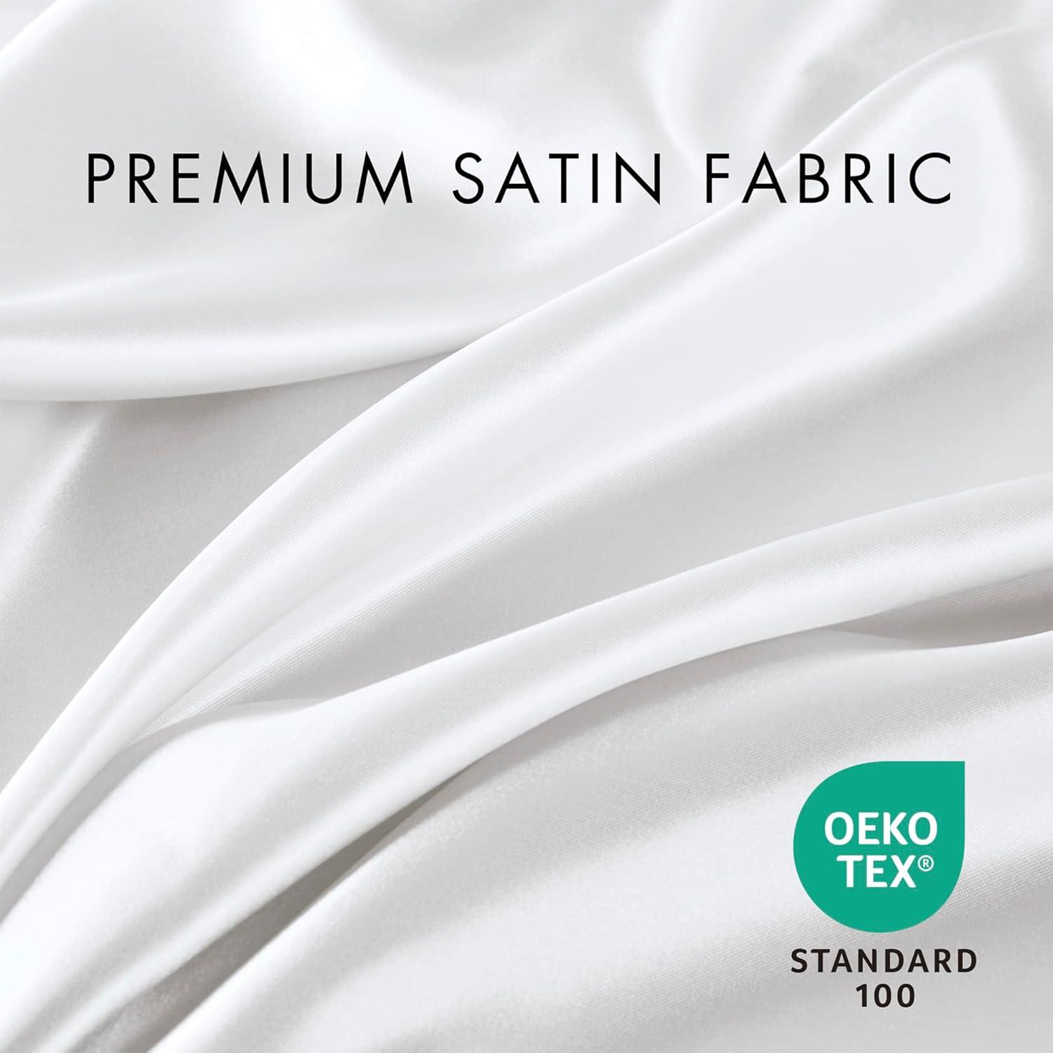 imageMadison Park Essentials Queen Free Luxurious 6 Piece Sheet Set MPE20769White