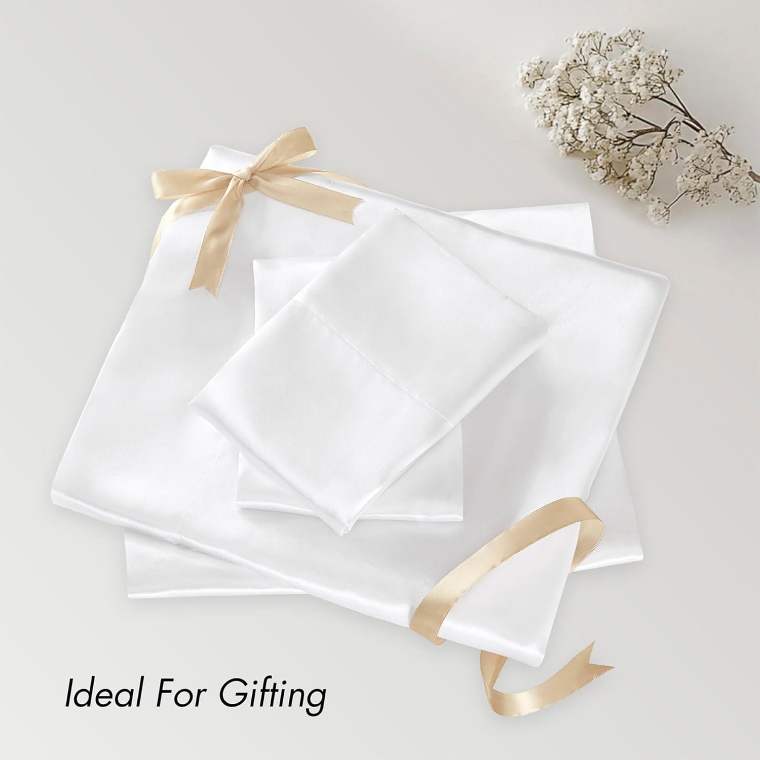 imageMadison Park Essentials Queen Free Luxurious 6 Piece Sheet Set MPE20769White