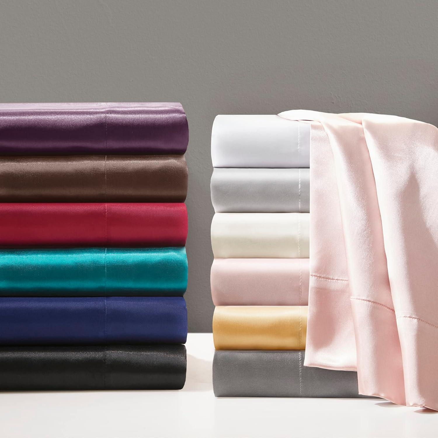 imageMadison Park Essentials Queen Free Luxurious 6 Piece Sheet Set MPE20769White