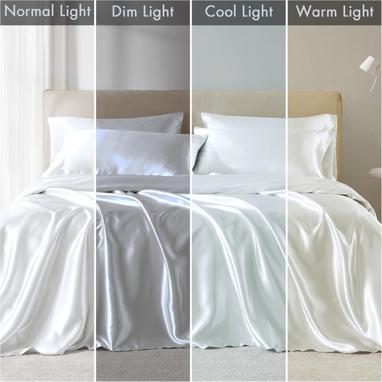 imageMadison Park Essentials Queen Free Luxurious 6 Piece Sheet Set MPE20769White