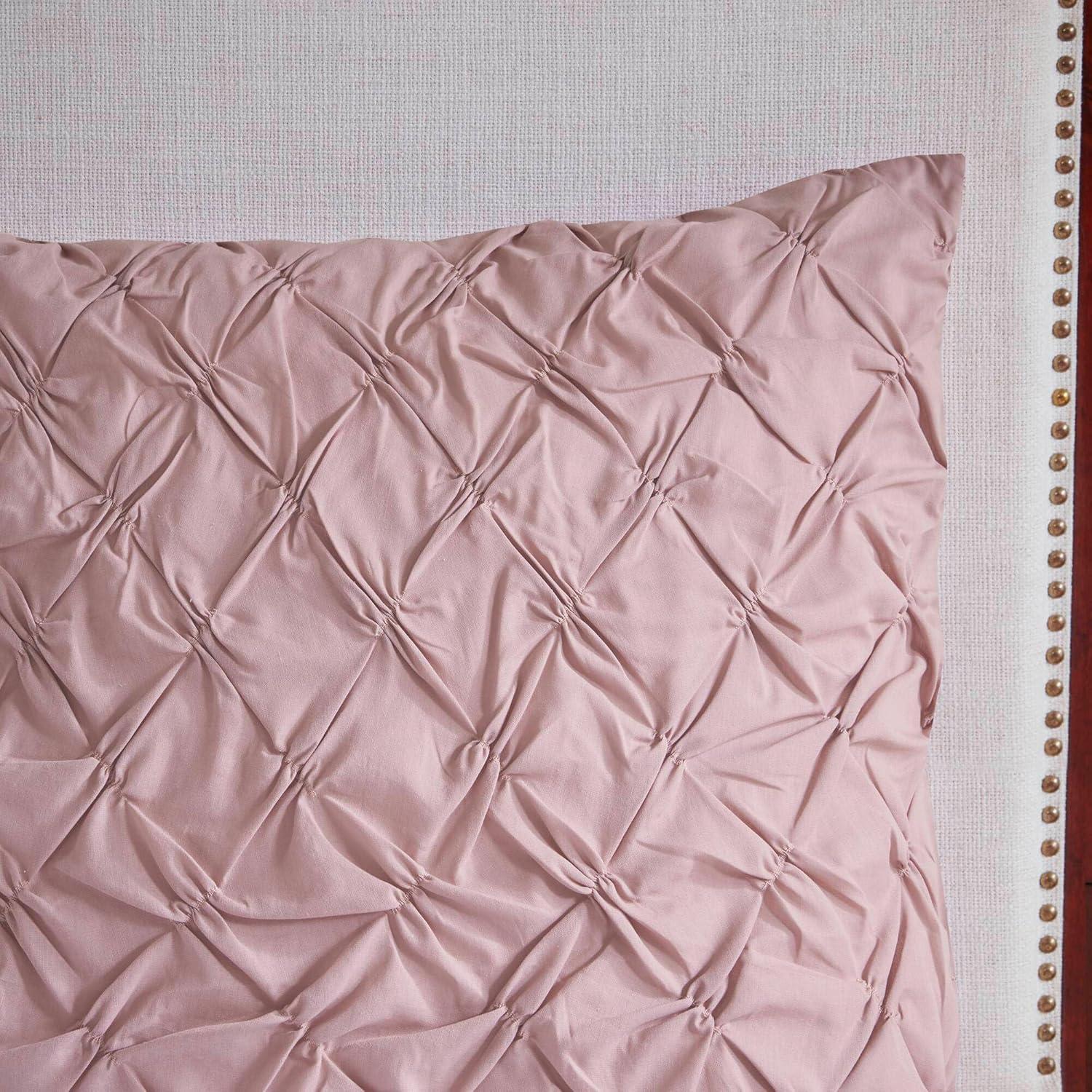 imageMadison Park Floral Queen Comforter Set Cotton Rich Bedding Set Feminine Design Shabby Chic Queen Size Comforter Sets All Season Bed Cover with Shams Bed Skirt Dcor Pillow Blush 8 PieceCassandra Blush