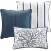 Madison Park 100% Cotton Comforter Set – Coastal Coral, Starfish Design All Season Down Alternative Cozy Bedding with Matching Shams, Decorative Pillow, Queen(90″x90″), Blue, Cape Cod Navy 7pcs(Bayside Taupe 7pcs)