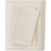 Madison Park 3M Microcell Bed Sheet Set Color Fast, Wrinkle and Stain Resistant, Soft Sheets with 16″ Deep Pocket All Season, Cozy Bedding-Set, Matching Pillow Case, Cal King, Grey, 4 Piece(Ivory)