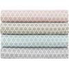 Madison Park 3M Microcell Bed Sheet Set Color Fast, Wrinkle and Stain Resistant, Soft Sheets with 16″ Deep Pocket All Season, Cozy Bedding-Set, Matching Pillow Case, Cal King, Grey, 4 Piece(Tan Print)