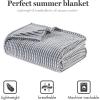 Madison Park Cozy Blanket Soft Plush Blanket Chic Backprinted Carved Texture Design, Trendy, All Seasons Lightweight Bedding for Summer Cover for Bed, Couch & Sofa, Full/Queen, Grey(Grey)