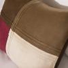 Madison Park Cozy Comforter Set Casual Blocks Design All Season, Matching Bed Skirt, Decorative Pillows, Queen(90″x90″), Red Brown, 7 Piece(Jackson Blocks Red/Brown)