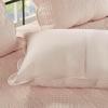 Madison Park Daybed Cover Set Damask Quilted Cover for Daybeds, All Season, Pre-washed Cotton-Filled Coastal Bedding with Scallop Edge, Shams, Bedskirt, Décor Pillows, Tuscany, Cream, 39″x75″, 6 Piece(Blush)
