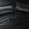 Madison Park Essentials Queen Free Luxurious 6 Piece Sheet Set MPE20-769(Black)