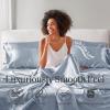 Madison Park Essentials Queen Free Luxurious 6 Piece Sheet Set MPE20-769(Blue)