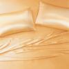 Madison Park Essentials Queen Free Luxurious 6 Piece Sheet Set MPE20-769(Gold)