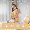 Madison Park Essentials Queen Free Luxurious 6 Piece Sheet Set MPE20-769(Gold)