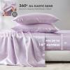 Madison Park Essentials Queen Free Luxurious 6 Piece Sheet Set MPE20-769(Lilac)