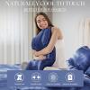 Madison Park Essentials Queen Free Luxurious 6 Piece Sheet Set MPE20-769(Navy)