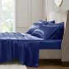 Madison Park Essentials Queen Free Luxurious 6 Piece Sheet Set MPE20-769(Navy)