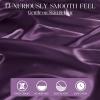 Madison Park Essentials Queen Free Luxurious 6 Piece Sheet Set MPE20-769(Purple)