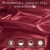 Madison Park Essentials Queen Free Luxurious 6 Piece Sheet Set MPE20-769(Red)