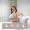 Madison Park Essentials Queen Free Luxurious 6 Piece Sheet Set MPE20-769(Taupe Leopard)