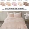 Madison Park Laetitia Lightweight 100% Cotton Quilt Set, Breathable Chenille Tufted, Shabby Chic Boho Medallion Design, Sham, Floral Taupe w/ Tassels, Full/Queen-2 Piece(Laetitia Blush Coverlet)