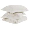 Madison Park Laetitia Lightweight 100% Cotton Quilt Set, Breathable Chenille Tufted, Shabby Chic Boho Medallion Design, Sham, Floral Taupe w/ Tassels, Full/Queen-2 Piece(Lalani White Bedspread)