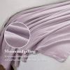 Madison Park Liquid Cotton Luxury Blanket Premium Soft Cozy 100% Ring Spun Cotton For Bed , Couch or Sofa, King, Sea Foam(Lilac)