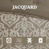 Madison Park Odette Cozy Comforter Set Jacquard Damask Medallion Design – Modern All Season, Down Alternative Bedding, Shams, Decorative Pillows, King(104 in x 92 in), Silver 8 Piece(Tan/Ivory)