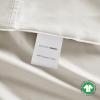 Madison Park Organic Cotton Sheet Soft & Breathable 300TC Cotton Sheets, Elastic Deep Pocket Sheet Set Fits Up to 18″ Mattress, All Seasons, Lightweight, 100% Cotton Bed Sheets, Queen Taupe 4 Piece(Ivory)