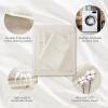 Madison Park Organic Cotton Sheet Soft & Breathable 300TC Cotton Sheets, Elastic Deep Pocket Sheet Set Fits Up to 18″ Mattress, All Seasons, Lightweight, 100% Cotton Bed Sheets, Queen Taupe 4 Piece(Ivory)
